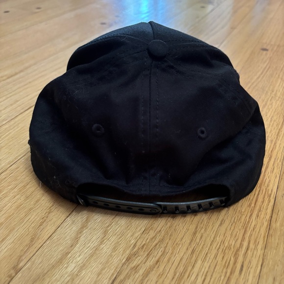 Stussy MFG Snapback Hat Trucker Cap Leopard Print Graphic Black One Size SS 2013 - Picture 3 of 5